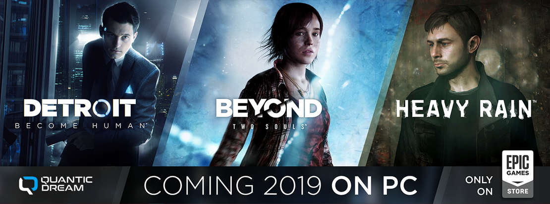 Quantic Dream Bringing 'Heavy Rain', 'Beyond: Two Souls', 'Detroit: Become  Human' to Epic Games Store - Bloody Disgusting